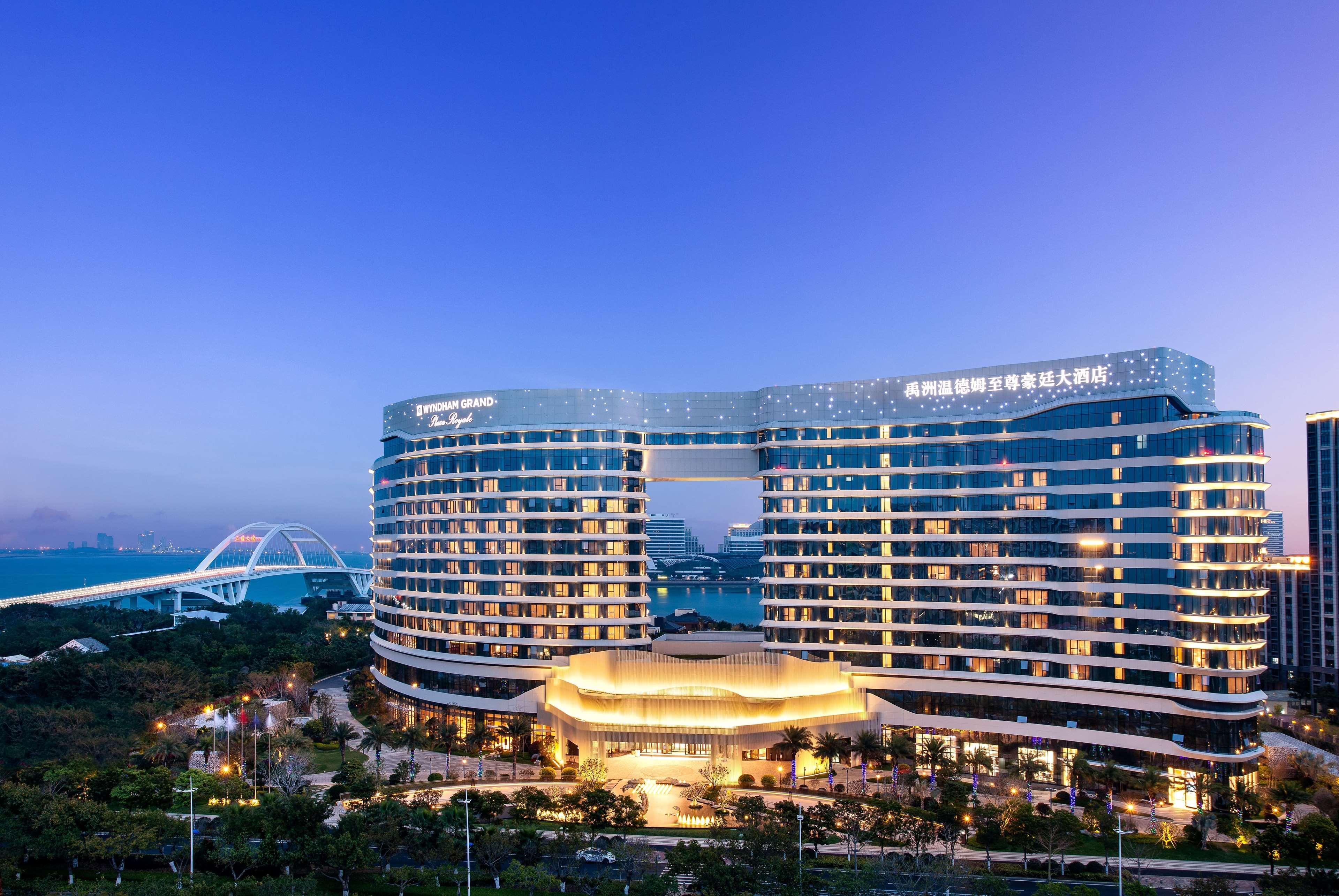 מלון Wyndham Grand Plaza Royale Yuzhou Xiamen Wuyuan Bay מראה חיצוני תמונה