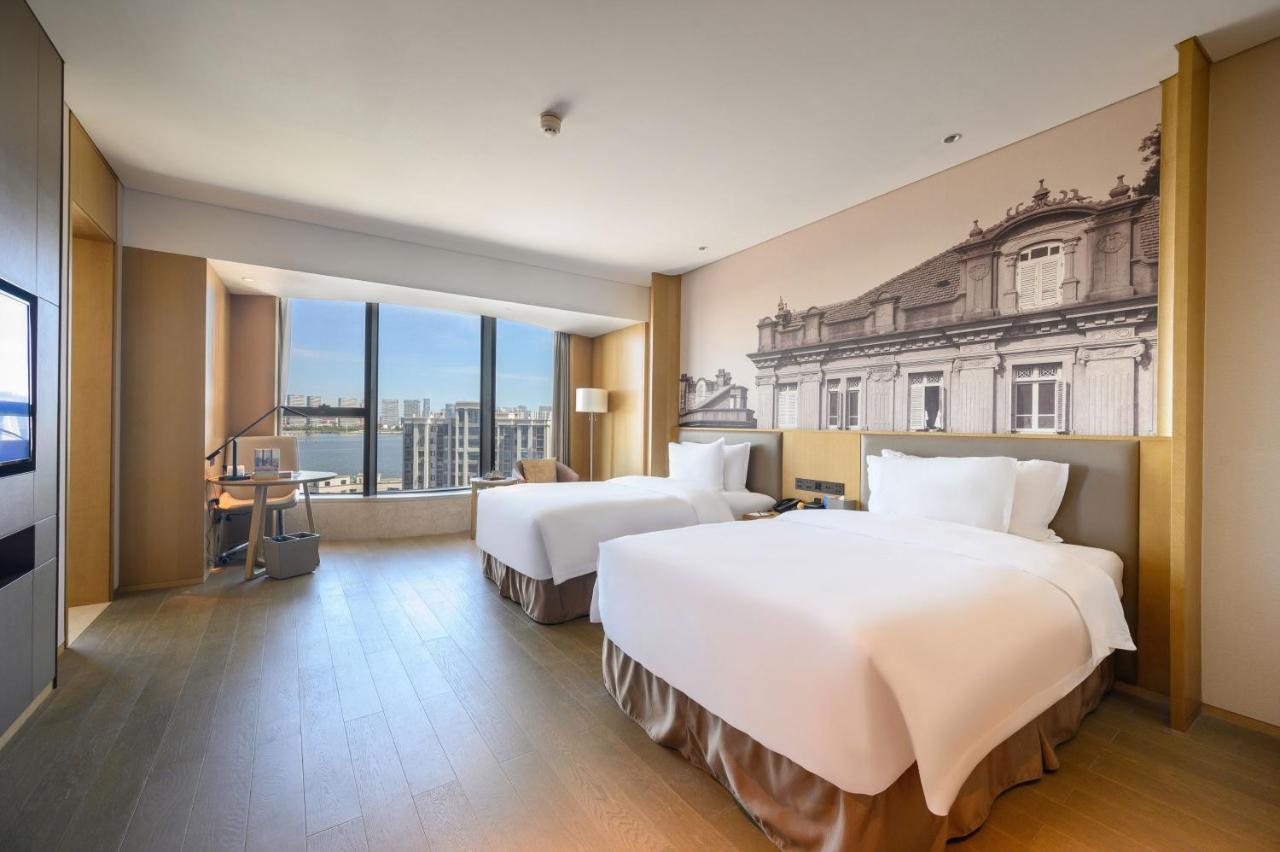 מלון Wyndham Grand Plaza Royale Yuzhou Xiamen Wuyuan Bay מראה חיצוני תמונה