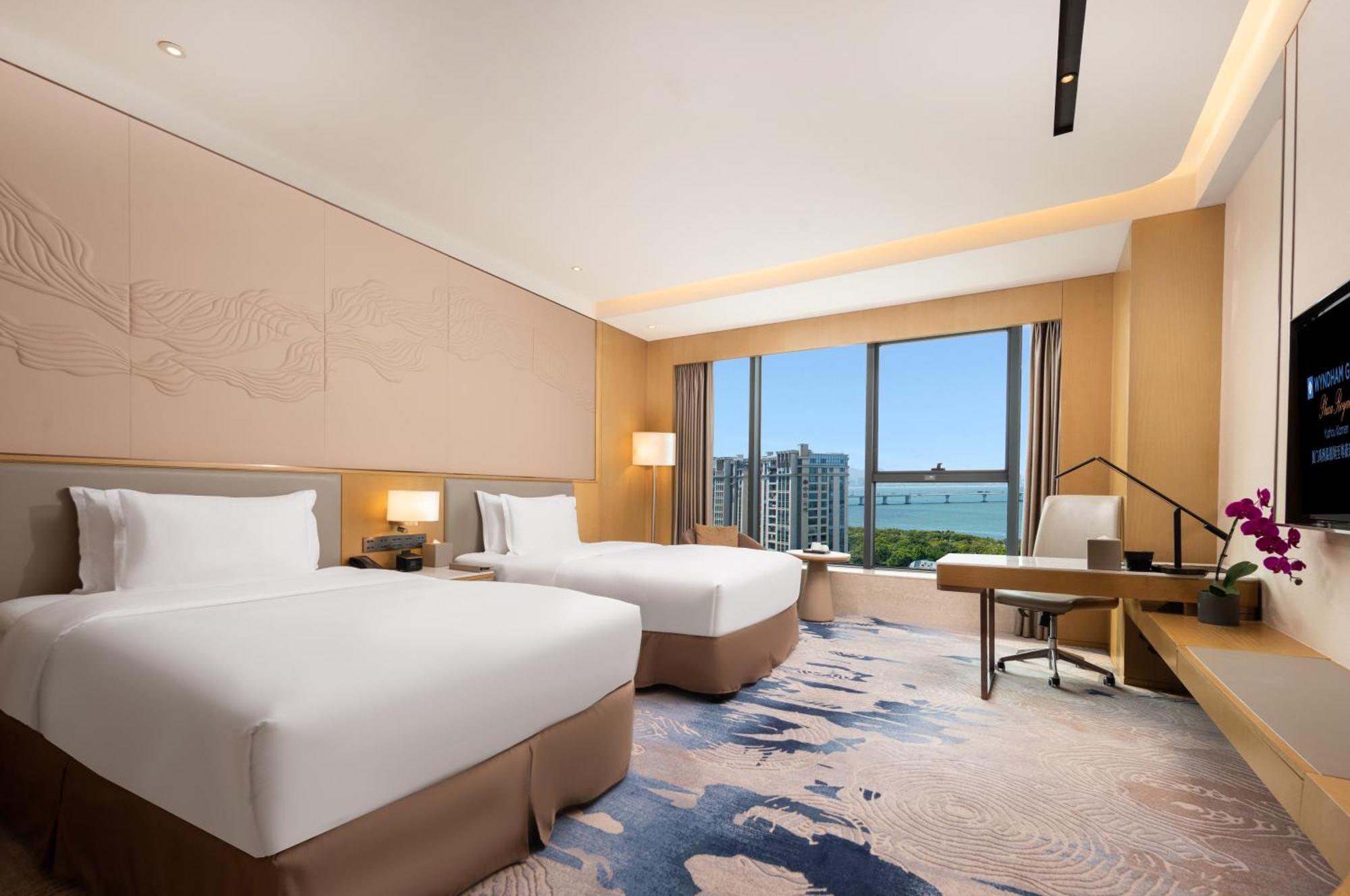 מלון Wyndham Grand Plaza Royale Yuzhou Xiamen Wuyuan Bay מראה חיצוני תמונה