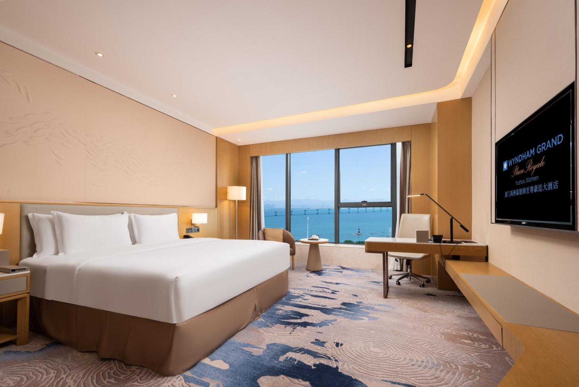 מלון Wyndham Grand Plaza Royale Yuzhou Xiamen Wuyuan Bay מראה חיצוני תמונה