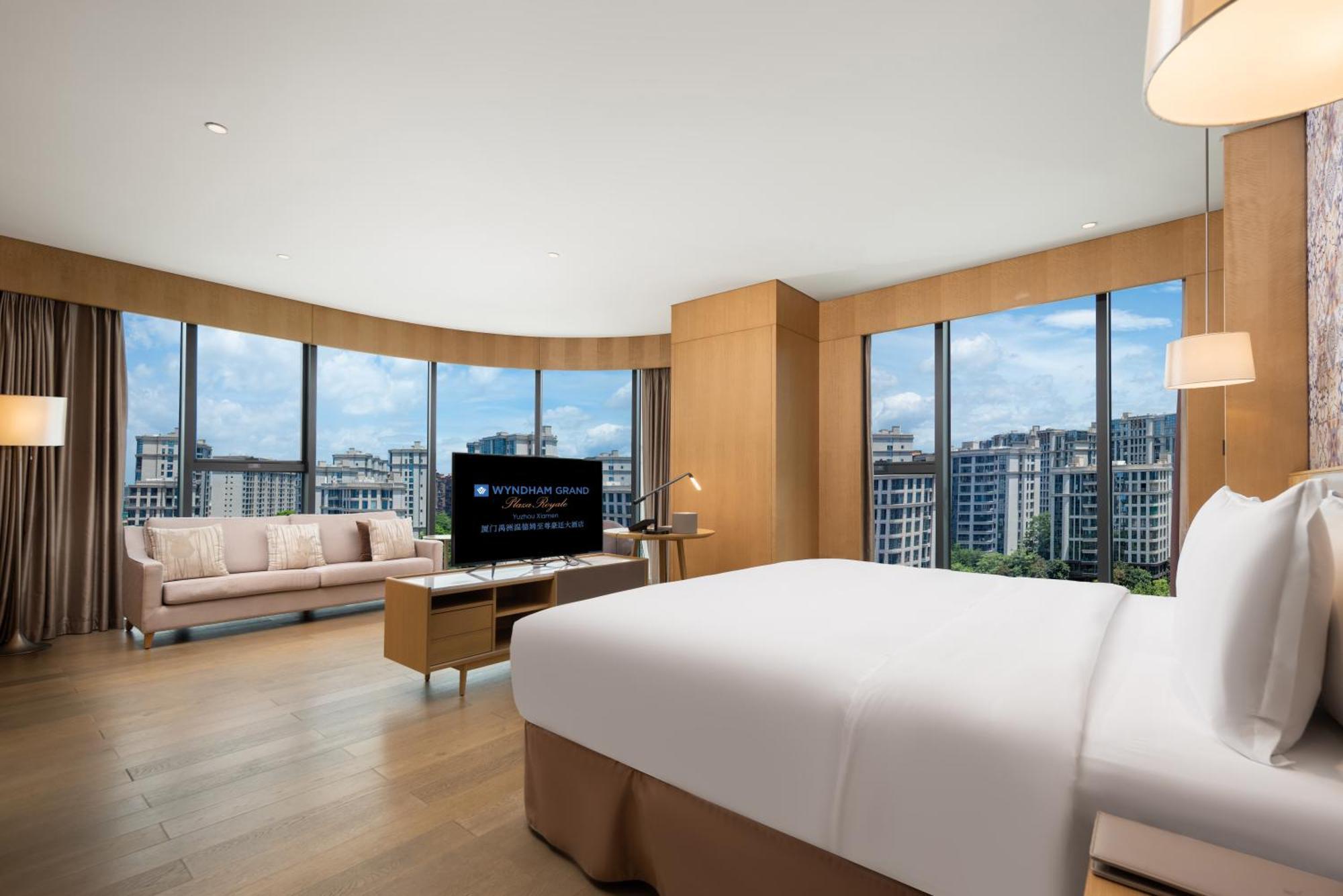 מלון Wyndham Grand Plaza Royale Yuzhou Xiamen Wuyuan Bay מראה חיצוני תמונה