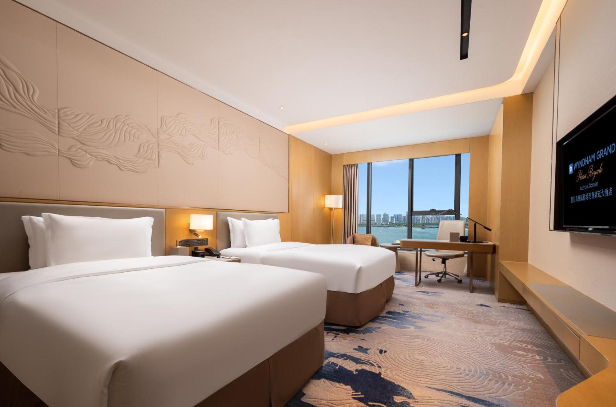 מלון Wyndham Grand Plaza Royale Yuzhou Xiamen Wuyuan Bay מראה חיצוני תמונה