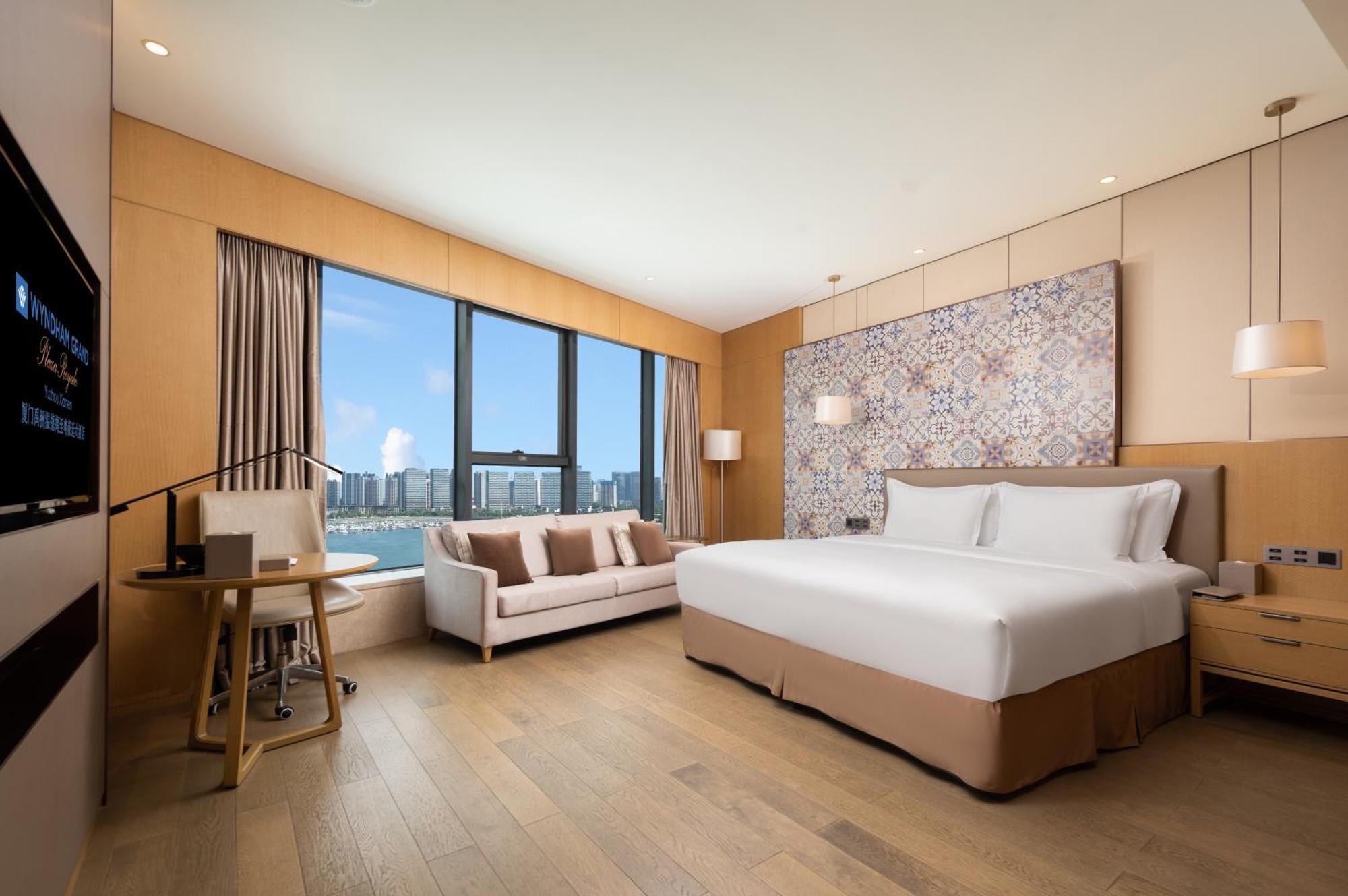 מלון Wyndham Grand Plaza Royale Yuzhou Xiamen Wuyuan Bay מראה חיצוני תמונה